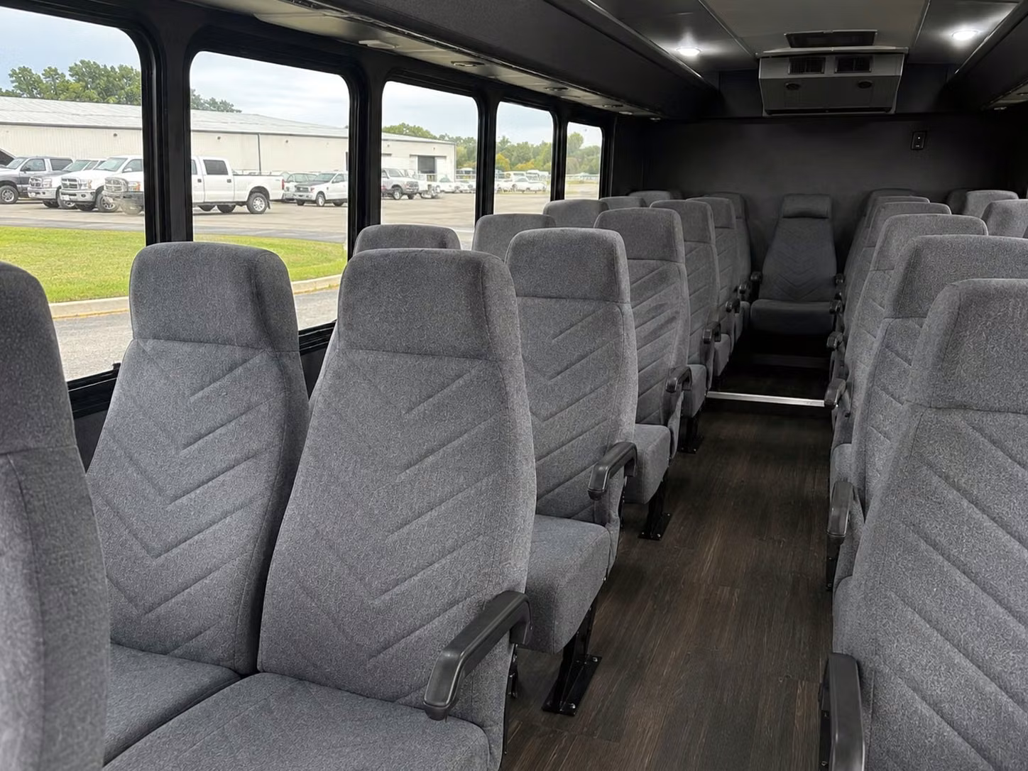 15 passenger minibus inside