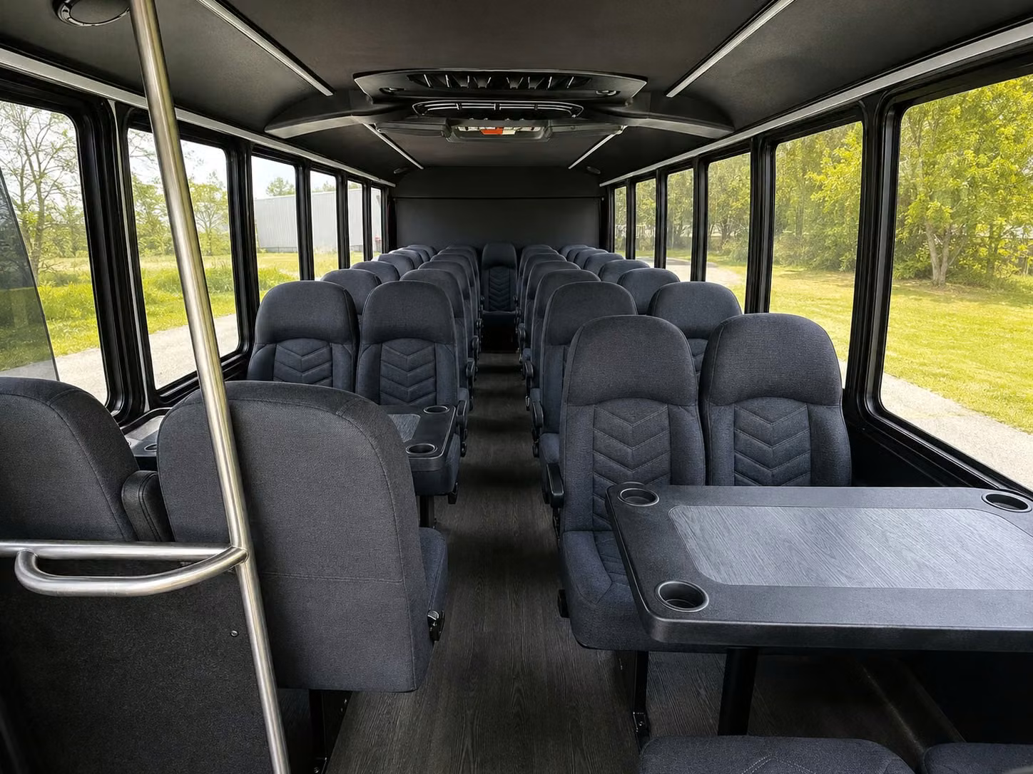 20 passenger minibus interior