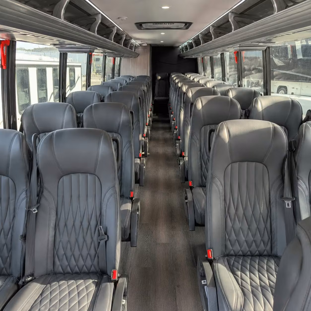28 passenger minibus inside
