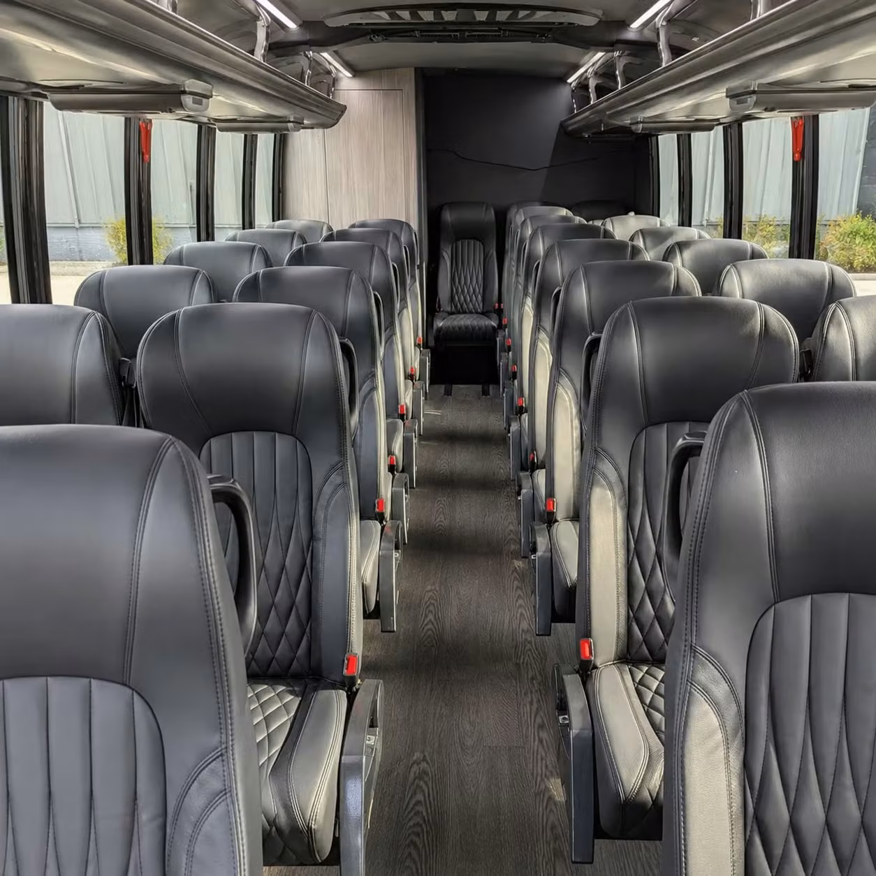 30 passenger minibus interior