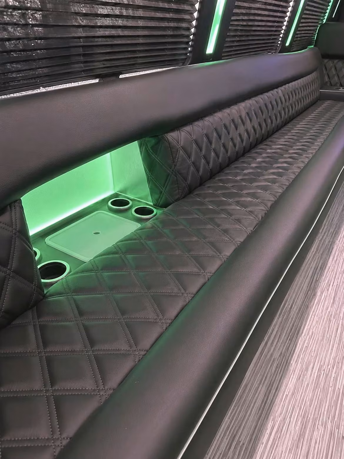 a bridal party bus that keeps the energy going from getting ready to the ceremony