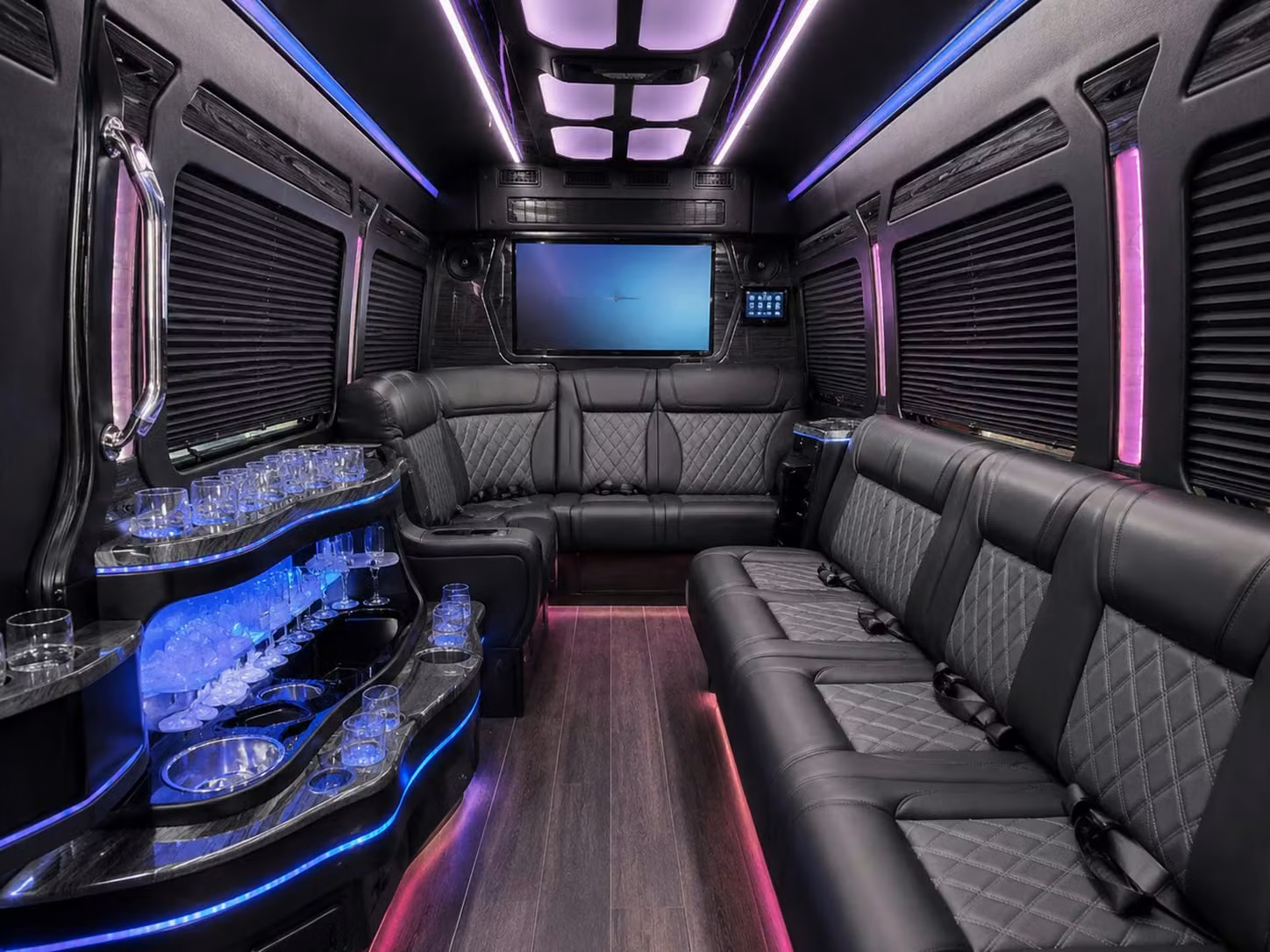 if your prom group spans multiple miami gardens neighborhoods one bus handles every stop