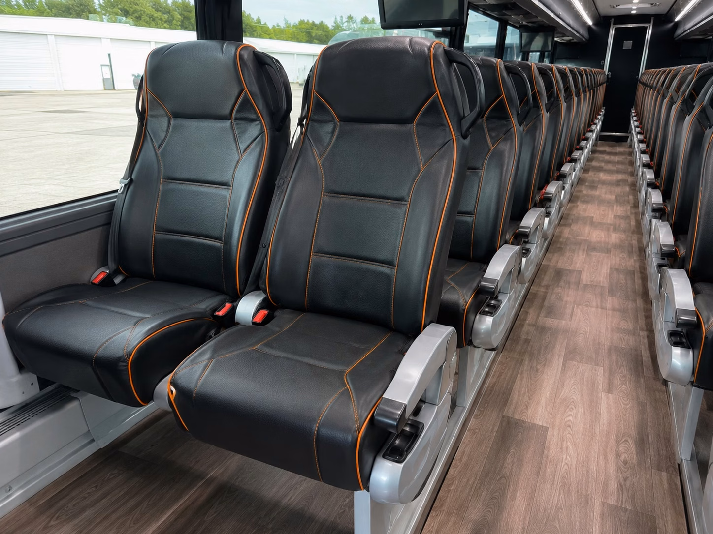 miami gardens charter bus interior